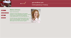 Desktop Screenshot of gut-ernaehren.com